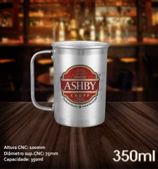 Caneco Alumínio 350ml